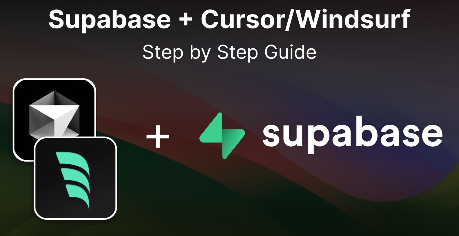Supabase + Cursor/Windsurf